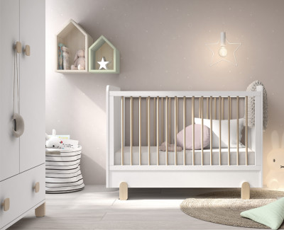 Lit bébé pour matelas de 120x60 cm