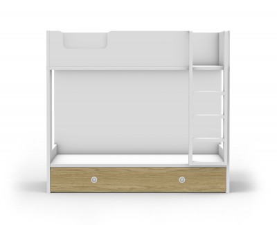 Bunk bed with pull-out bed