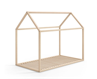 Wooden house bed
