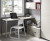 Desk with shelves and drawers