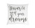 Decorative pillow 45 x 45 cm DREAM model