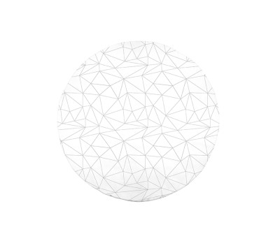 Smooth round rug